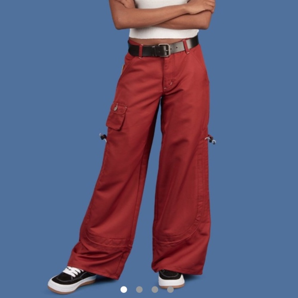 Unif red tek pants